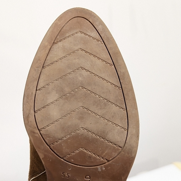 Karl Lagerfeld brown ankle boots size 5.5 - Picture 10 of 12